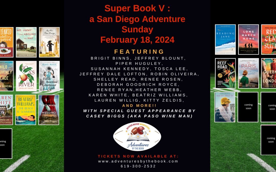 Super Book V: a San Diego Adventure with 20 New York Times and bestselling authors
