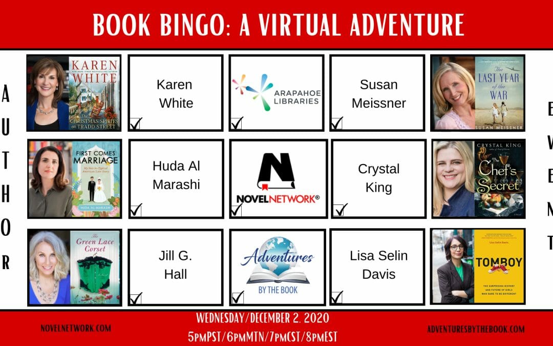 Book Bingo December 2020: A Virtual Author Adventure