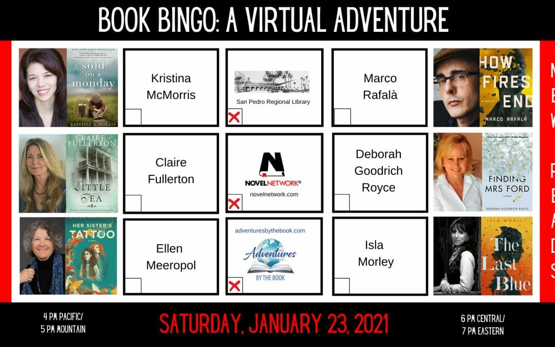 Book Bingo January 2021: A Virtual Adventure