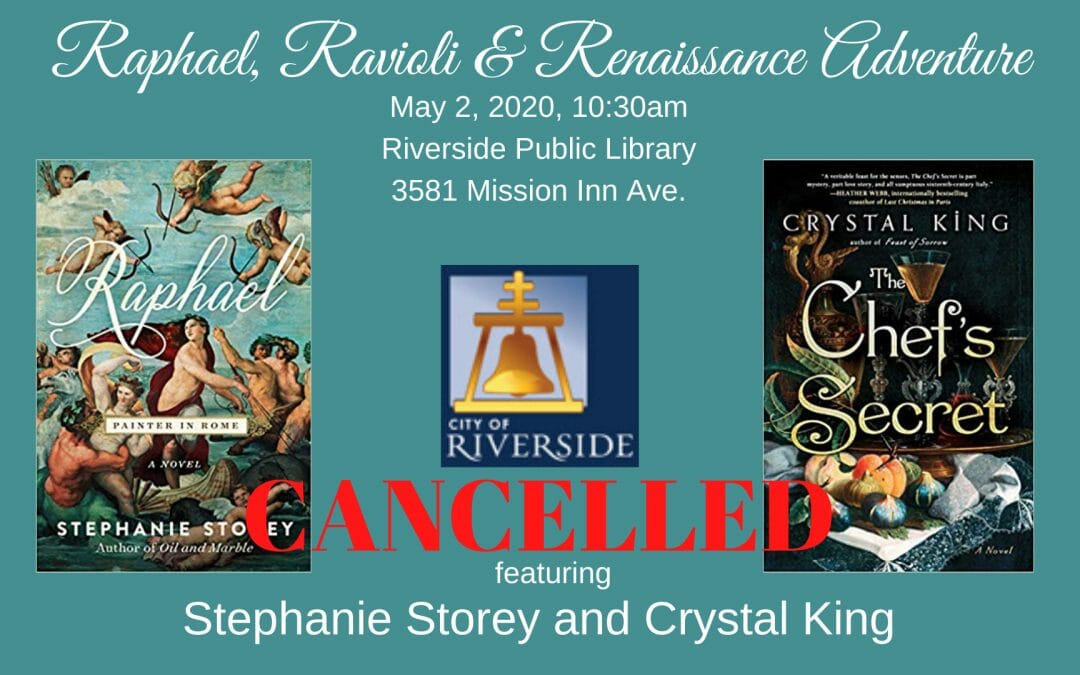 Raphael, Ravioli & Renaissance Adventure-Riverside