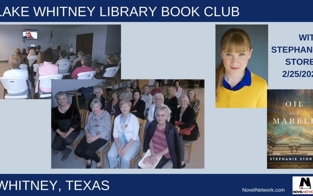 Lake Whitney (Texas) Library Book Club Impressed With Stephanie Storey