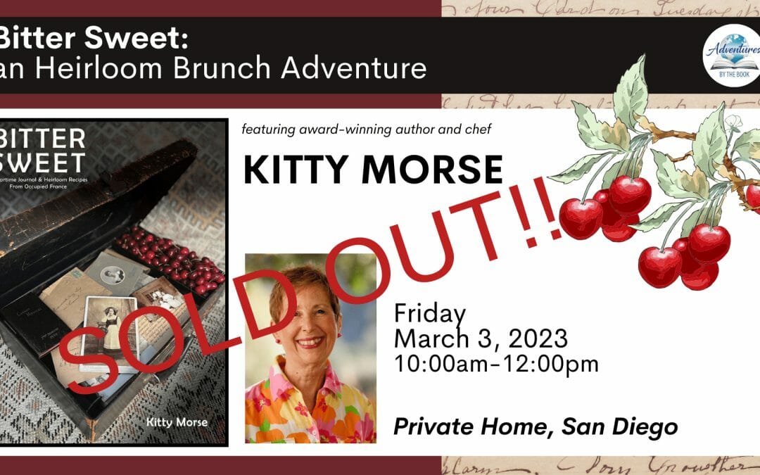 Bitter Sweet: an Heirloom Brunch Adventure with award-winning author and chef Kitty Morse