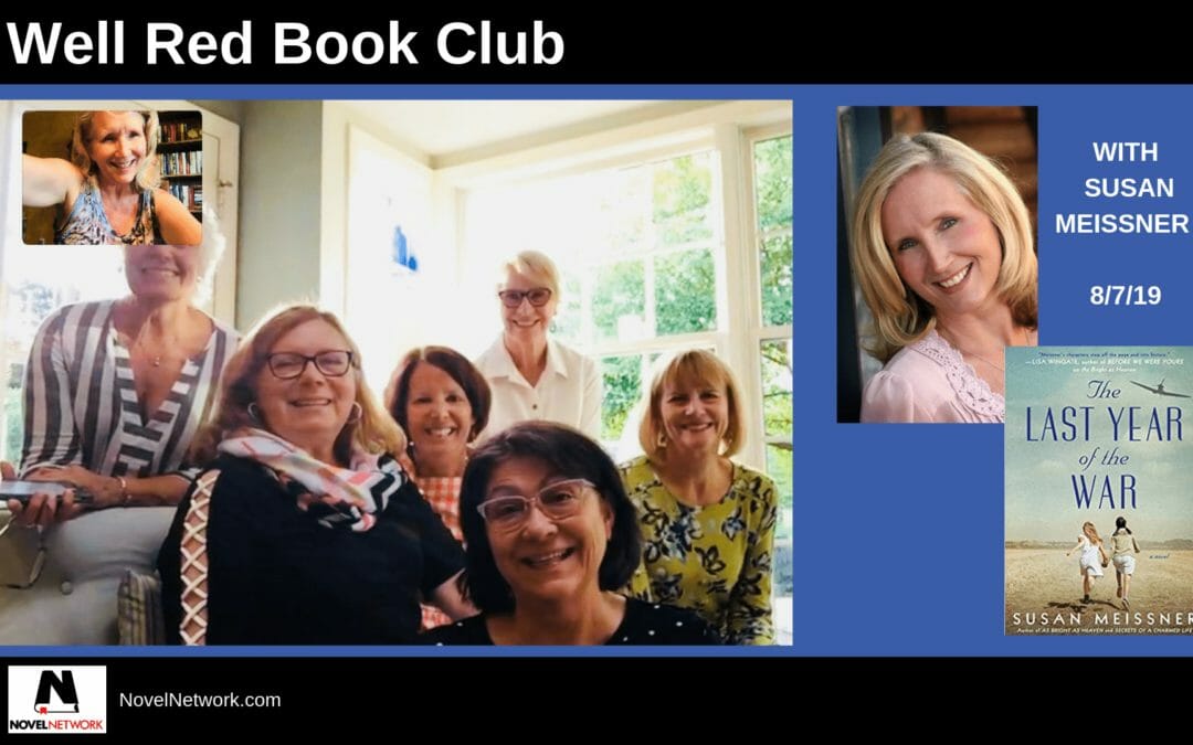 Well Red Book Club – Round 2 Visit with Susan Meissner