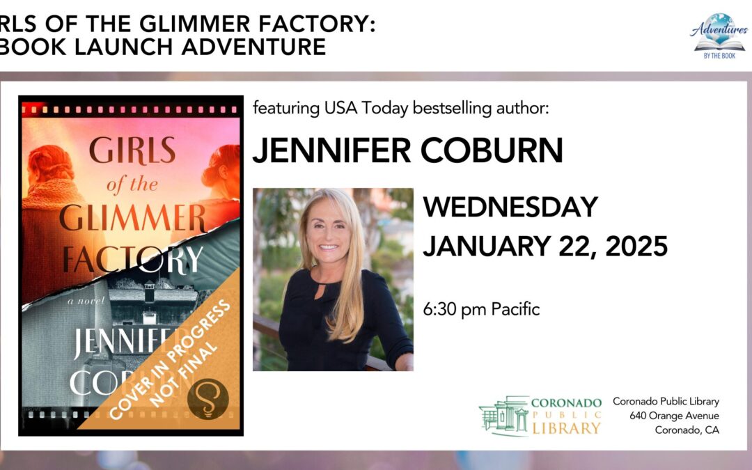 Girls of the Glimmer Factory: a Book Launch Adventure featuring USA Today bestselling author Jennifer Coburn
